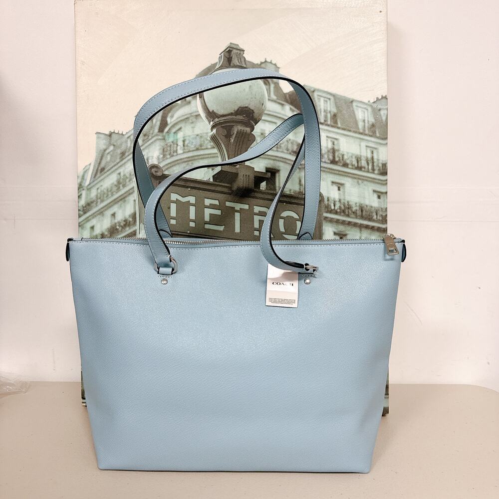 Coach 79608 Gallery Tote Crossgrain Leather Tote - Picture 3 of 8
